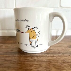 The Joys of Teaching Mug Sandra Boynton Recycled Paper Products Made in Korea